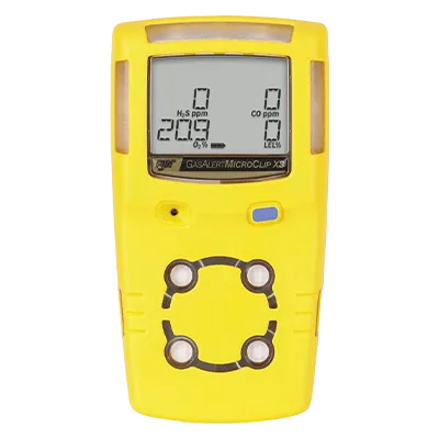 Image of GasAlertMicroClip XL Multi-Gas Detectors, showcasing the product