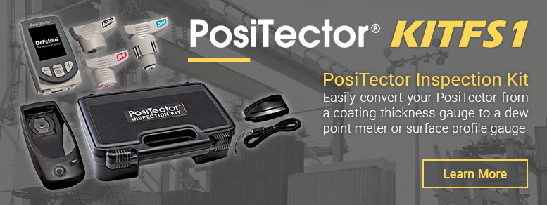 DeFelsko PosiTector KITFS1 Inspection Kit