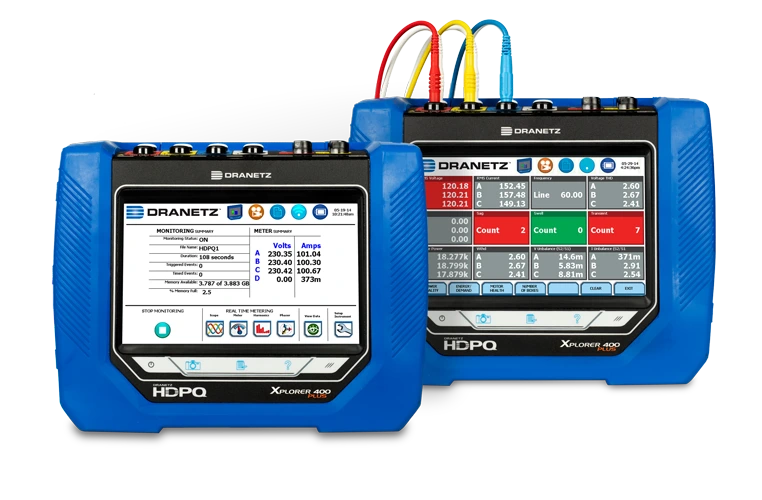 Image of Dranetz HDPQ Series Power Quality Analyzers