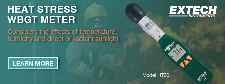 Image of the Extech HT30 Heat Stress WBGT Meter5