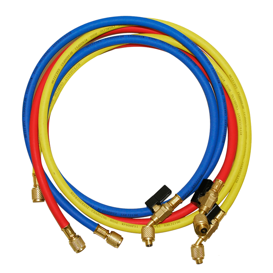 Image of NH5SC Charging Hose Set with Ball Valve