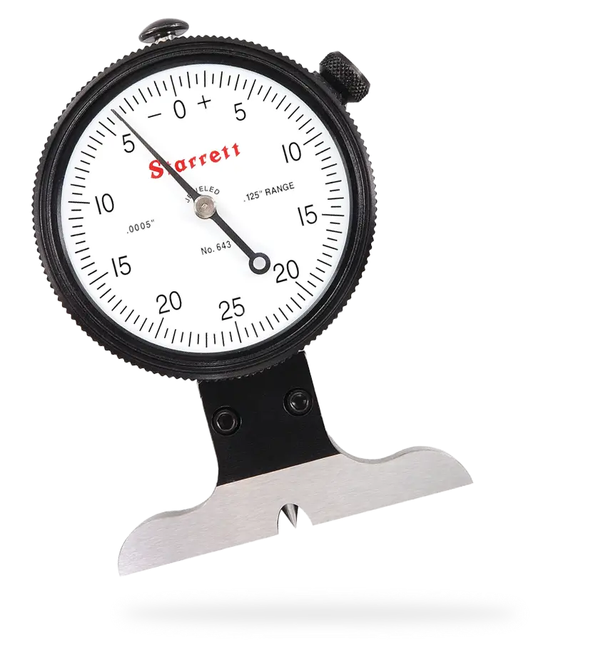 Image of Starrett 643JZ Dial Depth Gauge