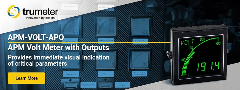 Image of Trumeter APM-VOLT-APO APM Volt Meter with Outputs