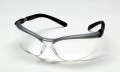 3M 11380-00000-20 BX Protective Eyewear with Anti-Fog Lens and Silver Frame (Pack of 20)-