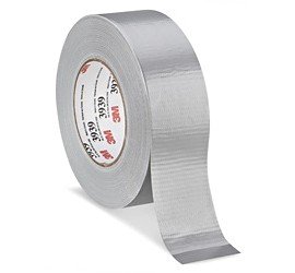 3M Heavy Duty Duct Tape, Silver, 48mm x 54.8m (Pack of 24)-