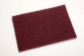 3M 7447 Scotch-Brite Hand Pad, 6&amp;quot; x 9&amp;quot; (Pack of 10)-