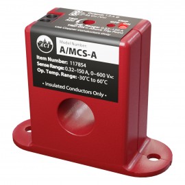 ACI A Series Miniature Adjustable Current Switch, 0.32 to 150 A, solid core-