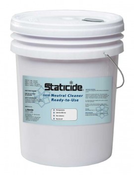 ACL Staticide 4030-5 Ready-to-Use Neutral Floor Cleaner, 5 gal pail-
