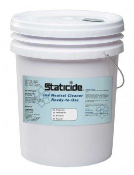 ACL Staticide 4030-5 Ready-to-Use Neutral Floor Cleaner, 5 gal pail-