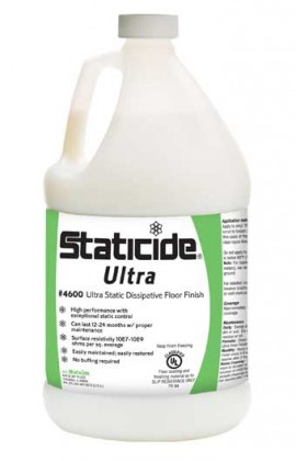 ACL Staticide 4600-1 Ultra Floor Finish, 1 gal-