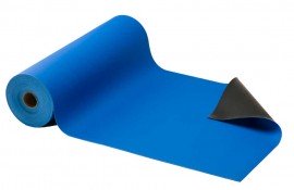ACL Staticide 59500 Gemini Dual-Layer Static-Dissipative Work Surface Material, 36&amp;quot; x 50&#039;, royal blue-