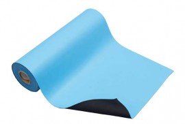 ACL Staticide 8085BR4840 Dualmat Static-Dissipative Work Surface Roll, 48&amp;quot; x 40', light blue-