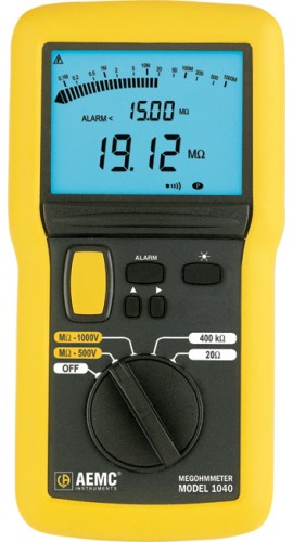 AEMC 1039 100V Megohmmeter-
