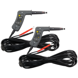AEMC 2118.85 Kelvin Probes Pistol Grip 20 ft 25 A, Spring Loaded-