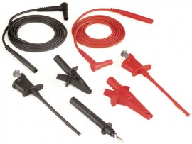AEMC 2119.40 Replacement Test Leads for the 1039, Colour Coded, Set of 2, 5ft-