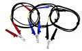AEMC 2119.85 Test Leads with Hippo Clips for the 5050/5060/5070, Set of 3, Colour Coded, 10ft-