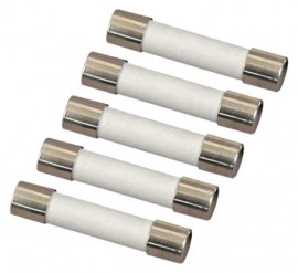 AEMC 2129.90 Replacement Fast Blow Fuse, 12A, Set of 5-
