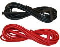 AEMC 2138.57 Replacement Leads for the 6116, Set of 2, Colour Coded, 3m-