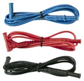 AEMC 5000.93 PVC Color Coded Leads, set of 3, 5'-