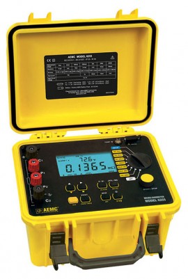 AEMC 6255 Micro-Ohmmeter, 0.05% Accuracy-