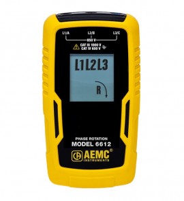AEMC 6612 Phase Rotation Meter-