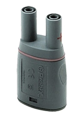 AEMC HX0033 PROBIX Banana Plug Adapter for OX Oscilloscopes, 4mm-
