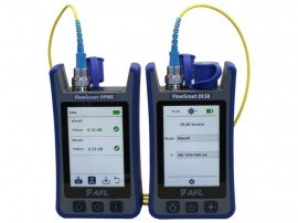 AFL SMLP8-04-BAS – Basic Optical Loss Test Kit with OPM8-L Power Meter &amp; OLS8-QUAD Light Source, 850–1550 nm-
