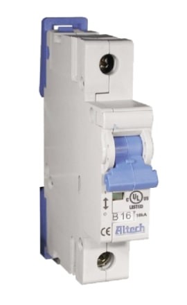 Altech 1GU5 Mini Circuit Breaker, 5 A, single pole-