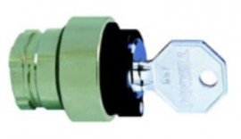 Altech 2AK2-02 Non-Illuminated Metal Key Selector Switch, 22 mm-