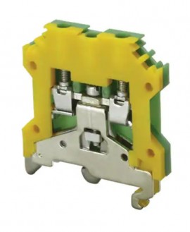 Altech CGT4U Ground/Earth Terminal Block, 600 V, 7 lb-in-