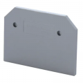 Altech EP6/10U Endplate for the CCTS6U and CTS10U, gray-
