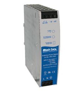 Altech PSC-7524 Power Supply, Single Output, 24 V, 3.2 A, 75 W, 1P, 85-264 VAC-