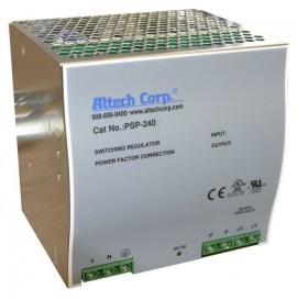 Altech PSP-24048 Single Output DIN Rail Power Supply with PFC, 240 W-