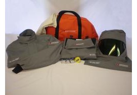 American Safety Clothing ASC40K-JB 40 Cal 32 Inch Jacket and Bib Overall Kit-