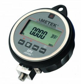 Ametek Jofra IPI030CBXXAXXG Back Mount Industrial Pressure Indicator with Boot and T-730 Pump, 30 PSI-