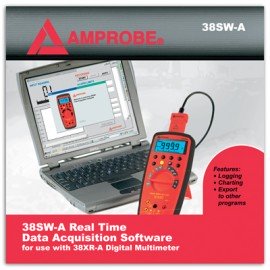 Amprobe 38SW-A RS232 Data Software &amp; Cable-