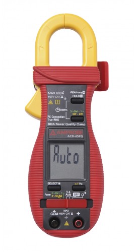 Amprobe ACD-45PQ 600A Power Quality Clamp with TRMS-
