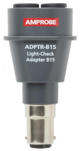Amprobe ADPTR-B15 Light-Check Adapter, 3.1 x 1.6 x 1.2&amp;quot;-