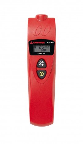 Amprobe CM100 Carbon Monoxide Meter with Adjustable CO Levels-