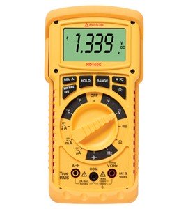 Amprobe HD160C Heavy-Duty True RMS Digital Multimeter with temperature-