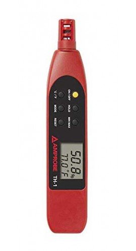 Amprobe TH-1 Relative Humidity Meter, Probe Style-