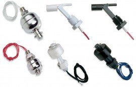 APG LFP-V-2F Miniature Float Switch,  28.4 PSI, PVDF-