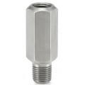 Ashcroft 02-1106-S-25 Pulsation Dampener, &amp;frac14; NPT male, 303 stainless steel-