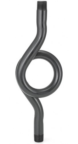 Ashcroft 04-1098-NS-04 Coil Pipe Siphon, &amp;frac12; NPT male, seamless ss-