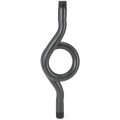 Ashcroft 04-1098-S-04 Coil Pipe Siphon, 338 PSI, ASTM A-106 seamless steel-