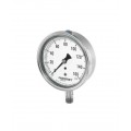 Ashcroft 1009 Pressure Gauge, 0 to 100 psi, 3.5&amp;quot; dial, &amp;frac14;&amp;quot; NPT male lower, SS housing-