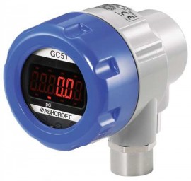 Ashcroft GC517F0242CD500#G Pressure Transducer with Display, 500 PSI-