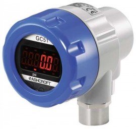 Ashcroft GC517F0242CD7500#G Pressure Transducer with Display, 7500 PSI-