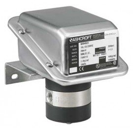 Ashcroft GDSN4HB25XTA 60IWD GP-Series Differential Pressure Switch with NEMA 4X Enclosure, Fixed Deadband, 60 inH2O-