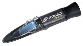 Atago 2973 MASTER-53PM Refractometer, 0 to 53% Brix Scale Range-